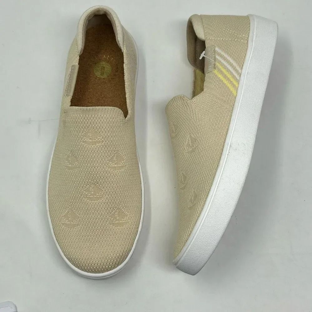 Spenco Revitalign Solana Slip On Shoes Loafers Sz 7 Knit Stretch Comfort Orthoti